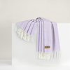 Lands Downunder Italian Herringbone Throw - Lilac featured image