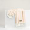 Lands Downunder Italian Herringbone Throw - Pink Salt featured image