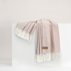Lands Downunder Italian Herringbone Throw - Rose Quartz featured image