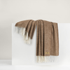 Lands Downunder Italian Herringbone Throw - Saddle featured image