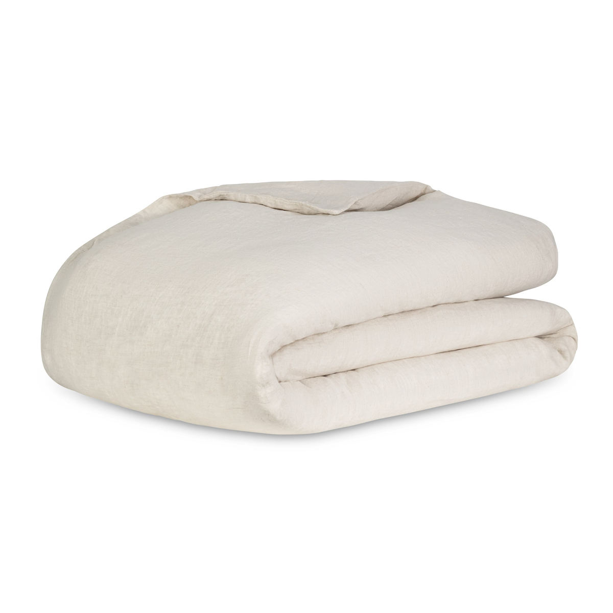 Folded Lands Downunder Linen Duvet Covers in Natural Color