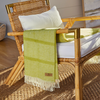 Lands Downunder Montauk Stripe Herringbone Throws - Lemongrass featured image