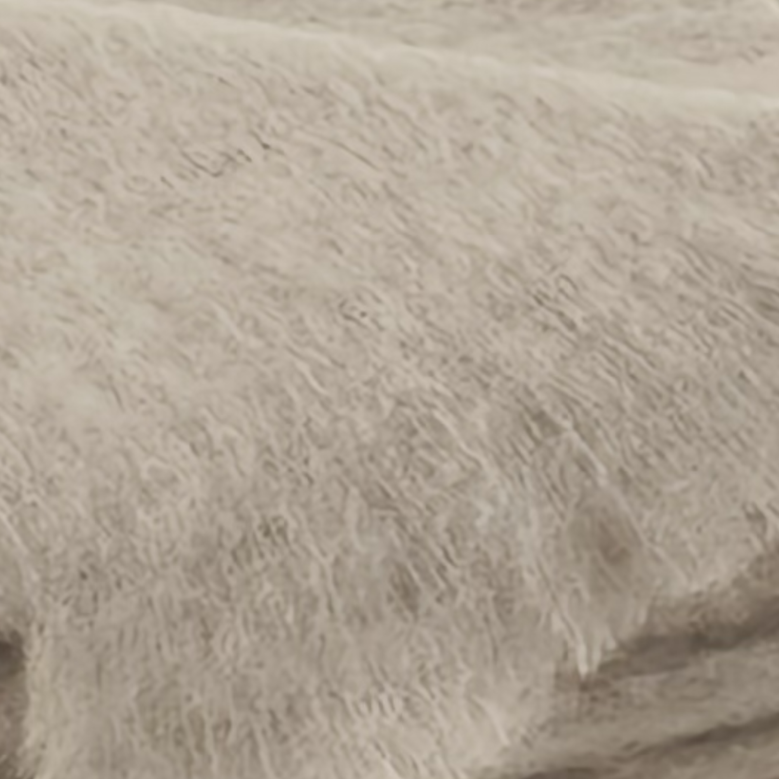 Folded Lands Downunder New Zealand Mohair Throw in Flax color