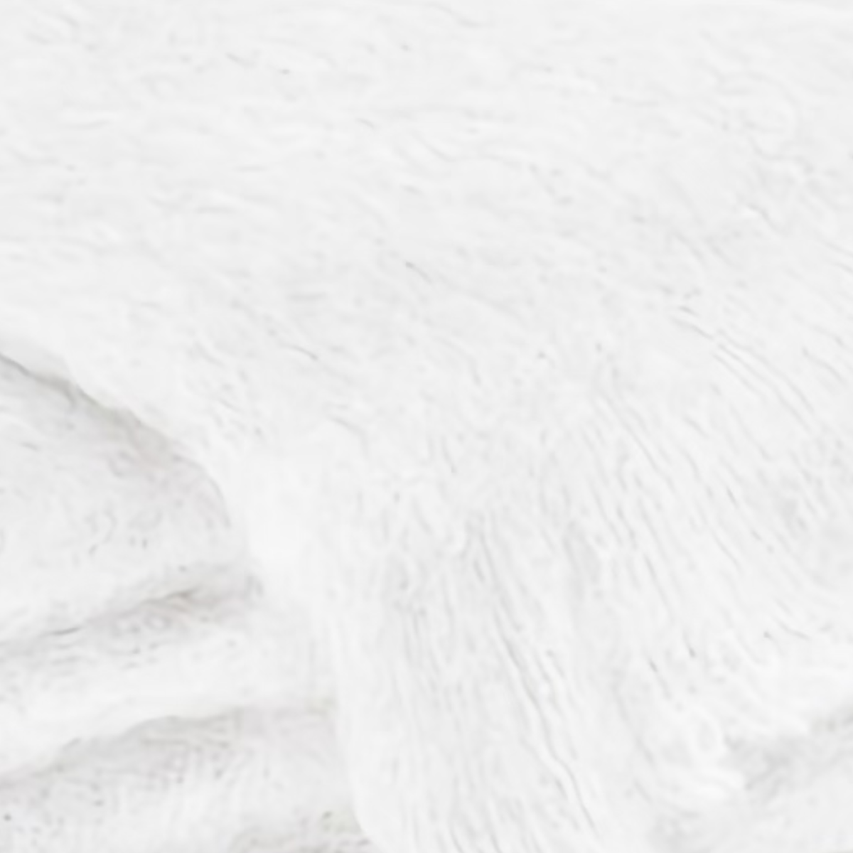 Swatch of Lands Downunder New Zealand Mohair Throw in Snowflake color