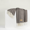 Lands Downunder Pinstripe Cashmere Throw - Mocha featured image