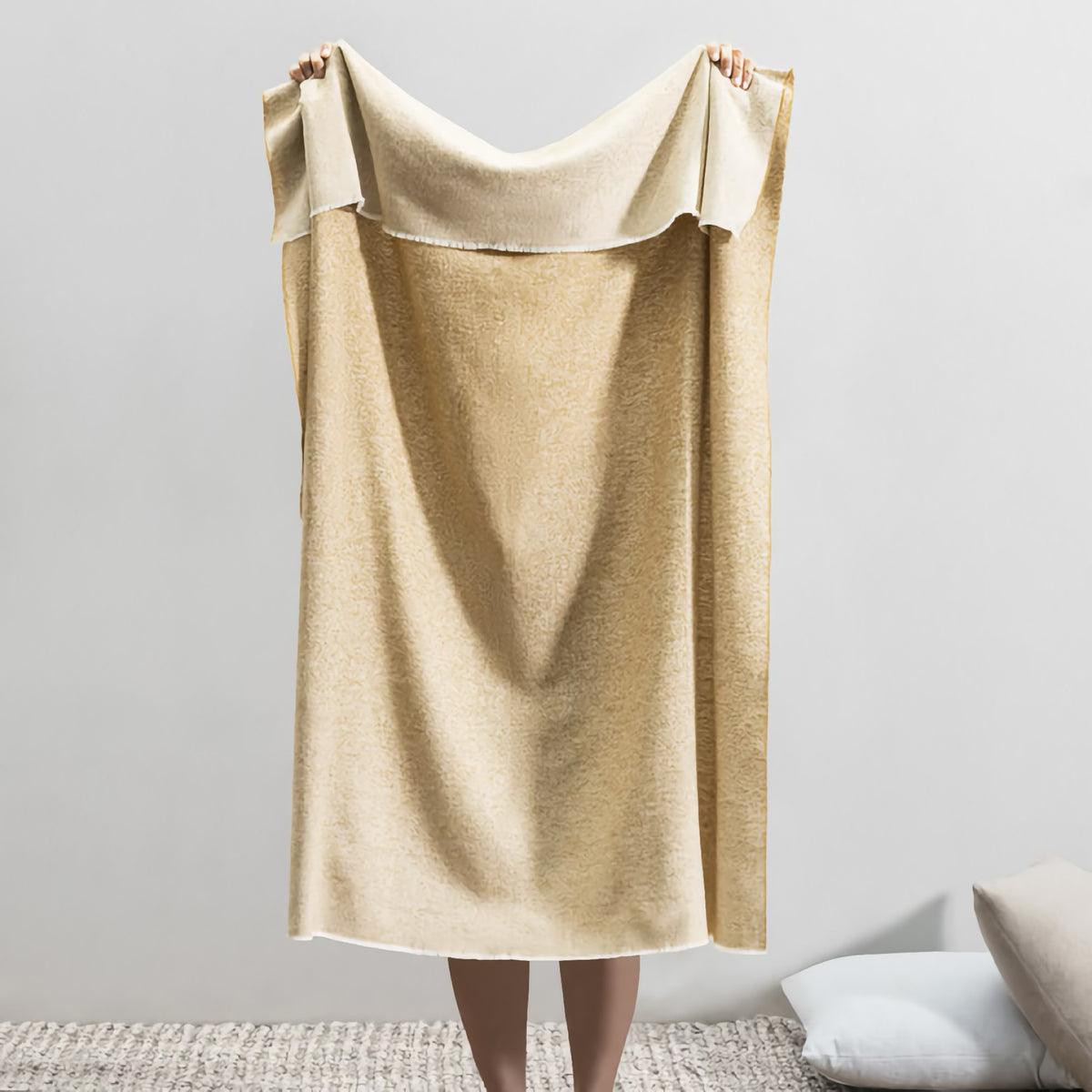 Back of Caramel Lands Downunder Sedona Throw