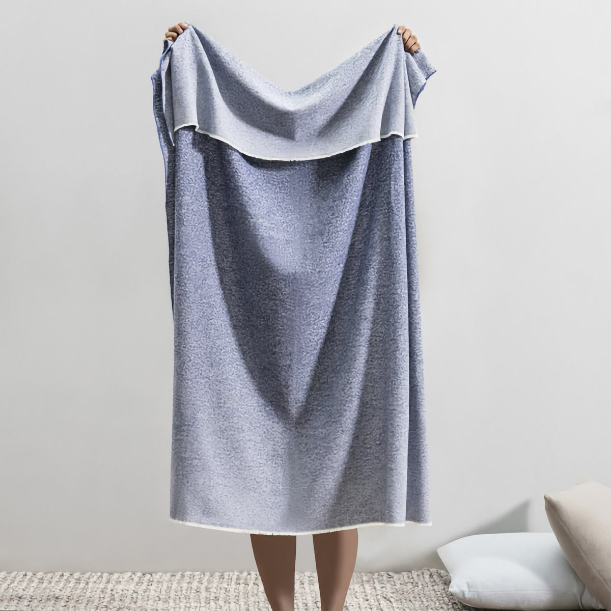 Back of Indigo Lands Downunder Sedona Throw