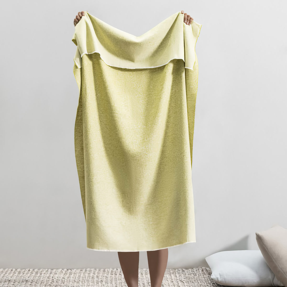 Back of Lemongrass Lands Downunder Sedona Throw