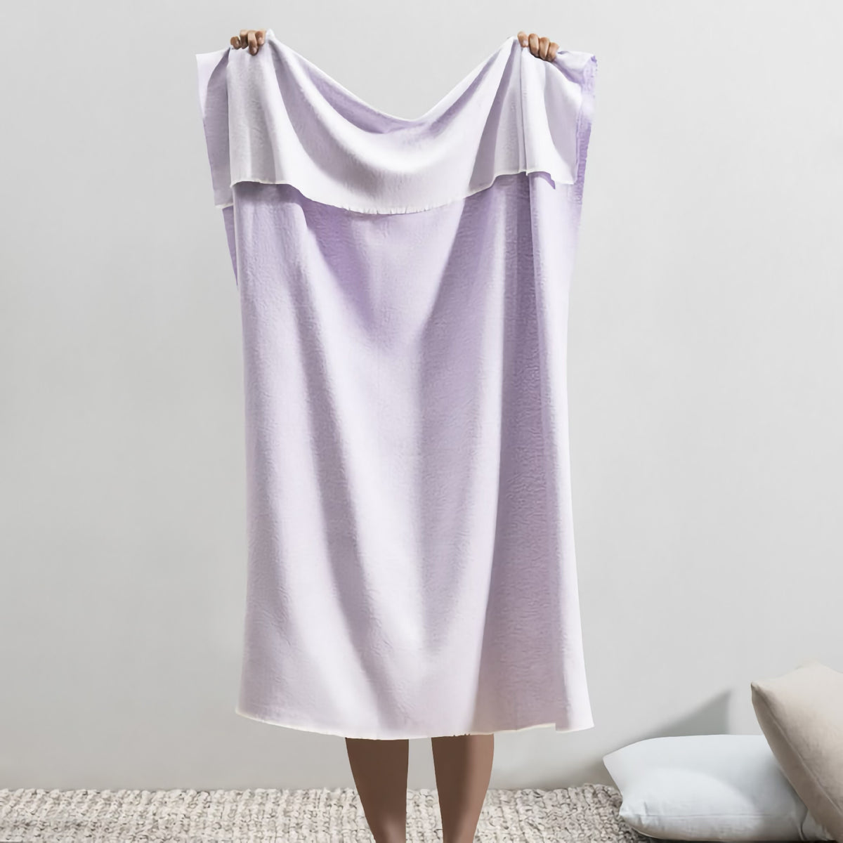 Back of Lilac Lands Downunder Sedona Throw
