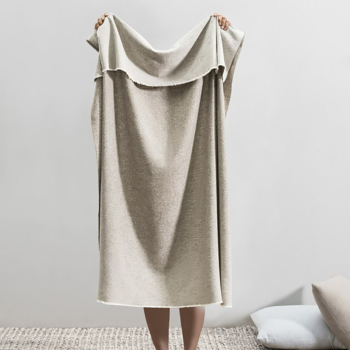 Back of Mink Lands Downunder Sedona Throw