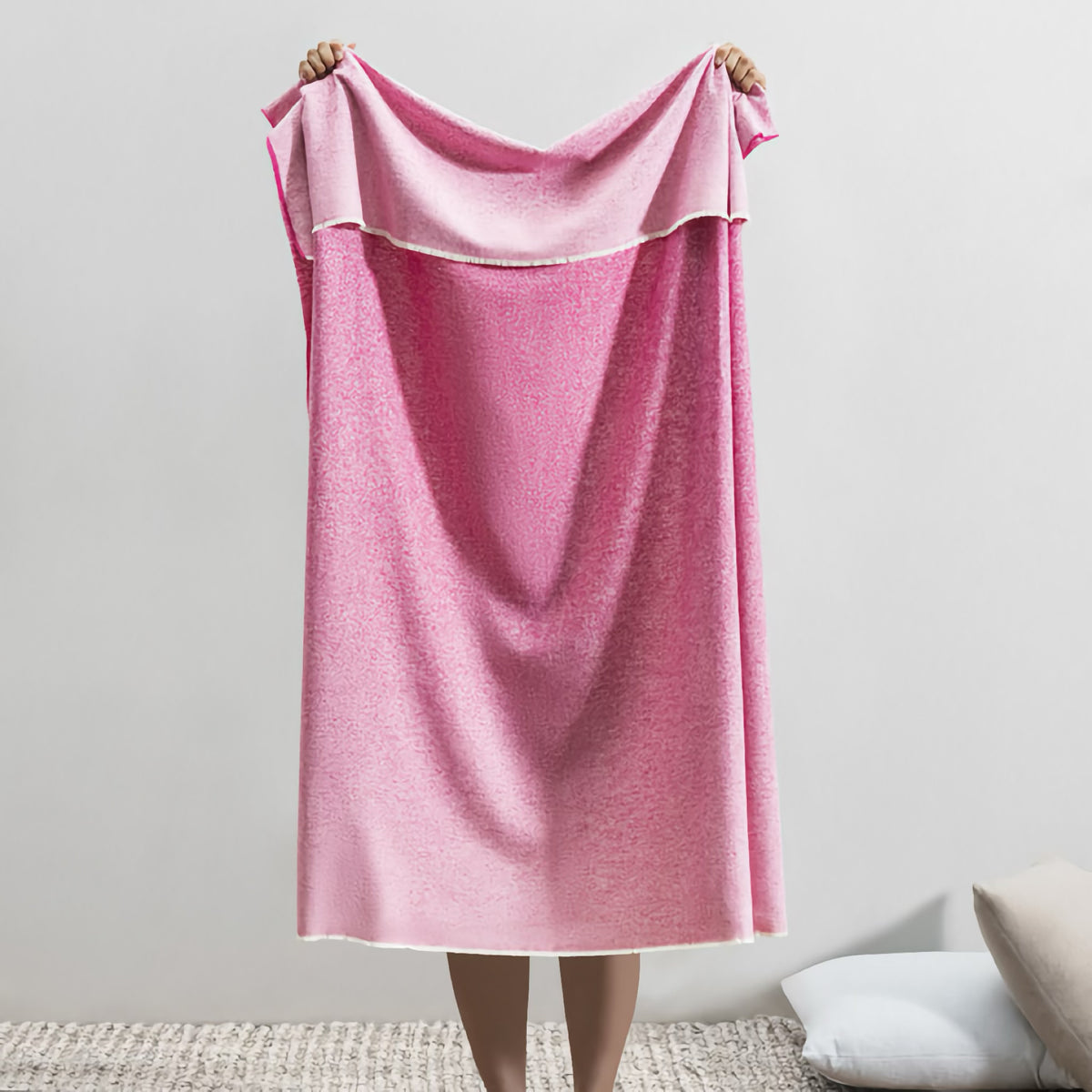 Back of Raspberry Lands Downunder Sedona Throw