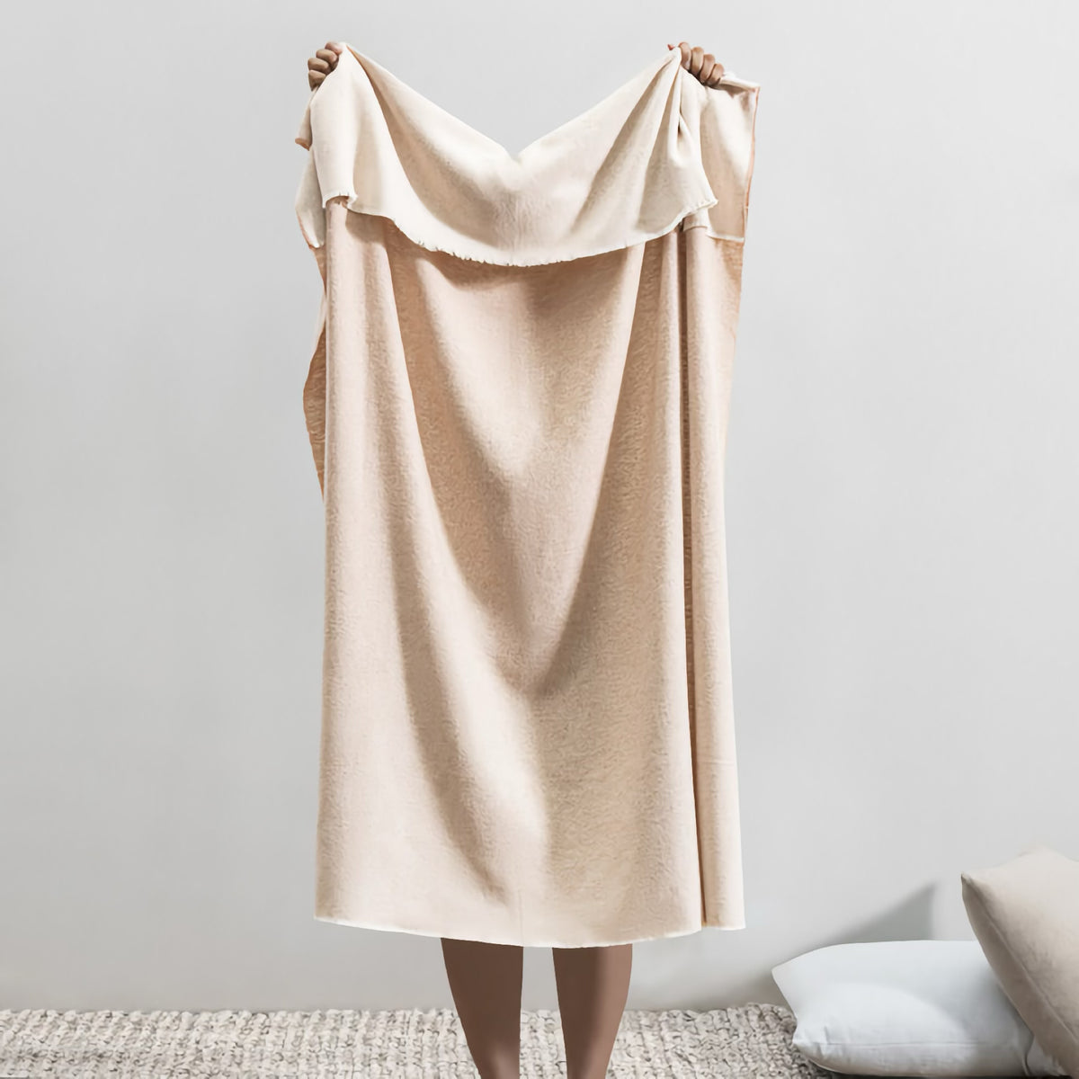 Back of Rose Quartz Lands Downunder Sedona Throw