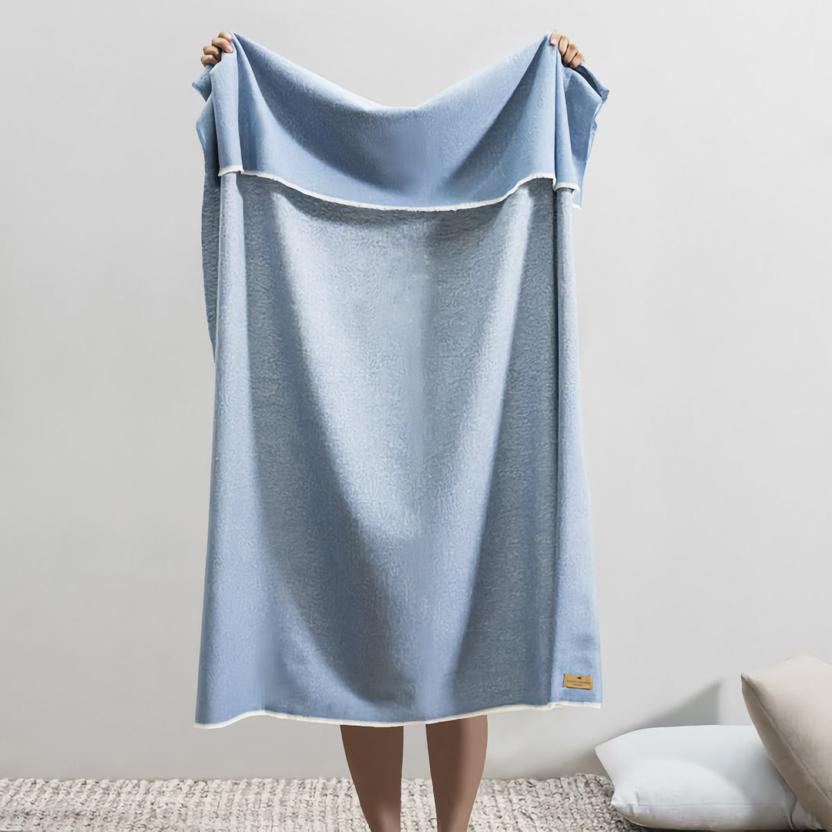 Front of Blue Denim Lands Downunder Sedona Throw