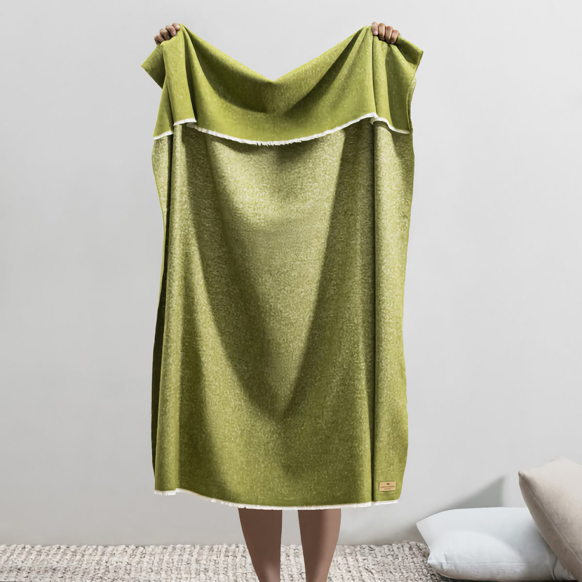 Front of Fern Lands Downunder Sedona Throw