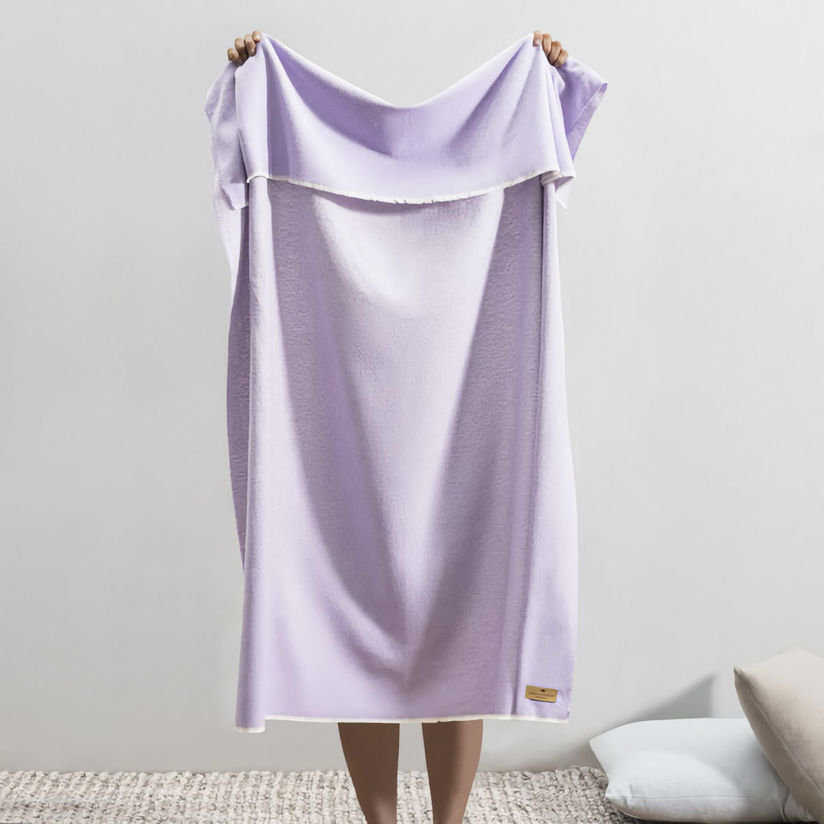 Front of Lilac Lands Downunder Sedona Throw