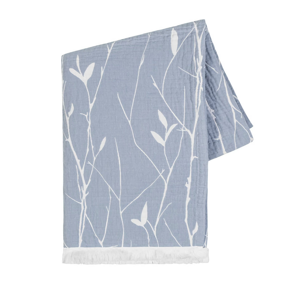 Folded Lands Downunder Willow Throw in Sky color
