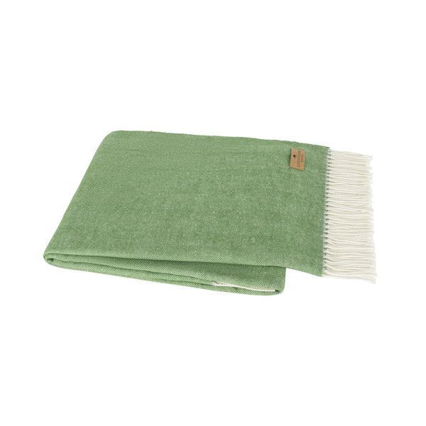 Lands Downunder Italian Herringbone Throw - Meadow - silo image