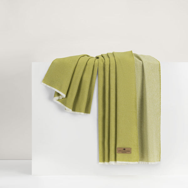 Lands Downunder Aspen Throw - Palm - draped image