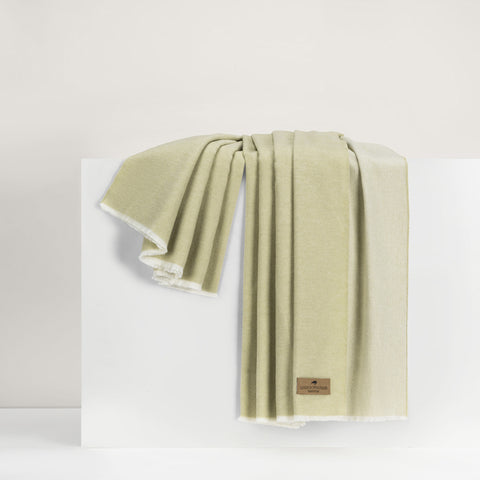 Lands Downunder Aspen Peaks Throw - White Sage featured image