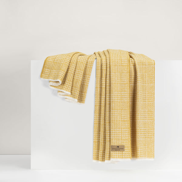 Lands Downunder Sutton Plaid Throw - Cider