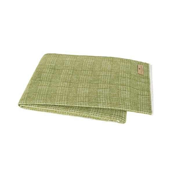 Lands Downunder Sutton Plaid Throw - Fern - silo image