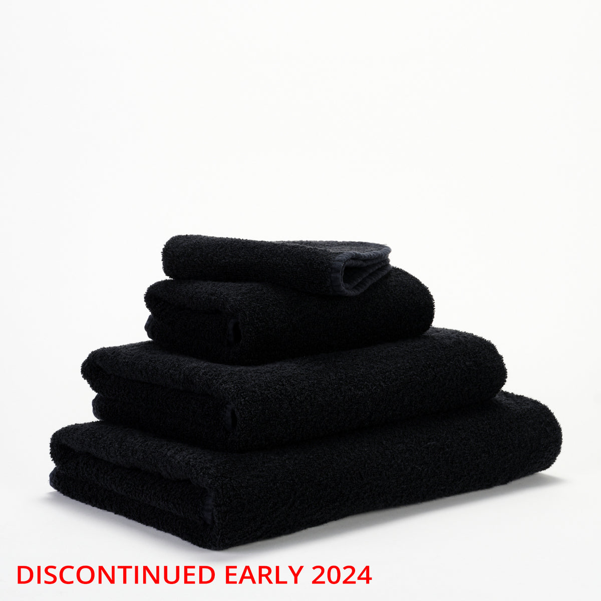 Abyss Lino Bath Towels - Black (990)