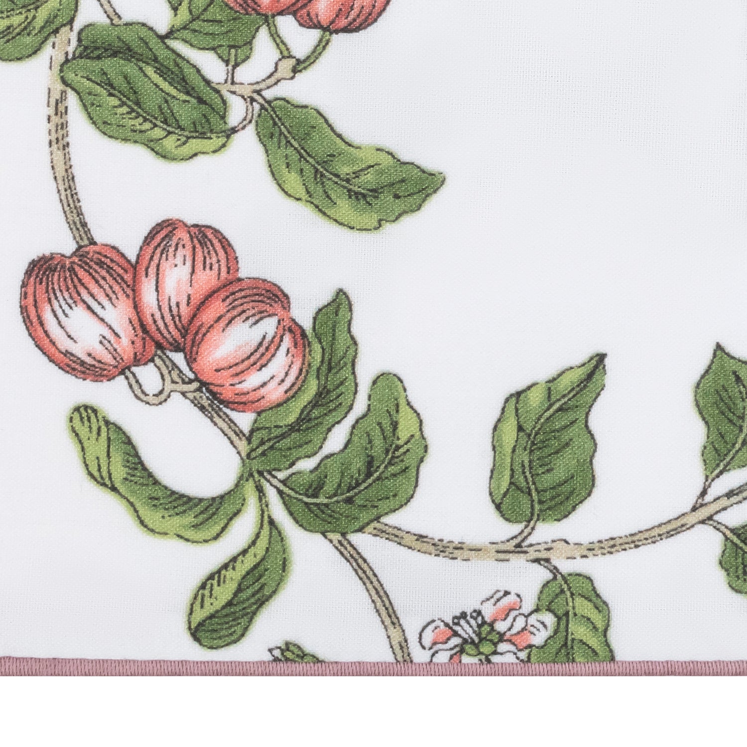 Matouk Baudin Butterfly Pajamas in Pink model with crossed arms