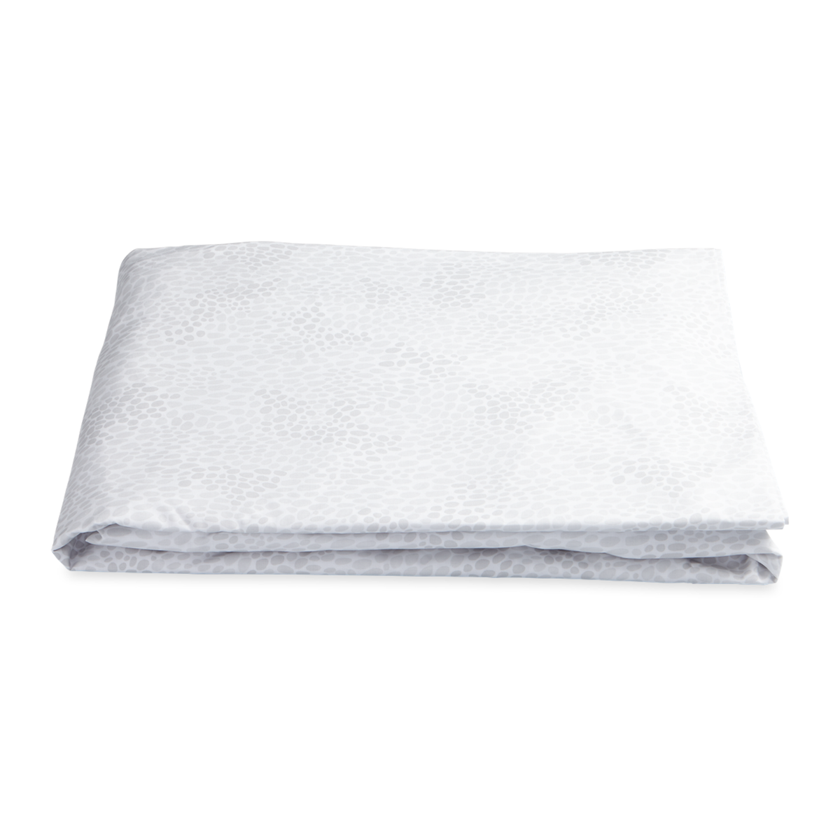 Fitted Sheet of Lulu DK Matouk Nikita Bedding in Silver Color