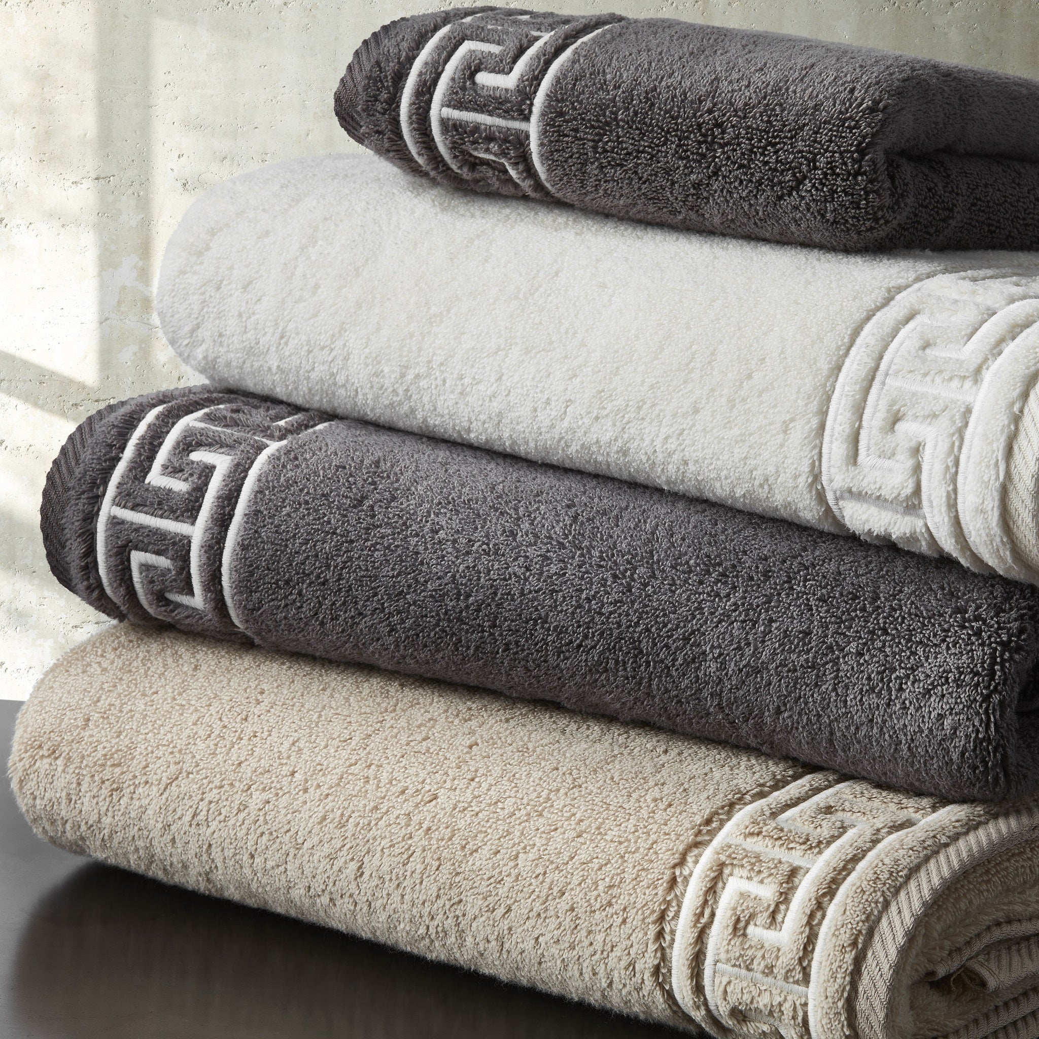 Matouk Adelphi Bath Towel - Ivory