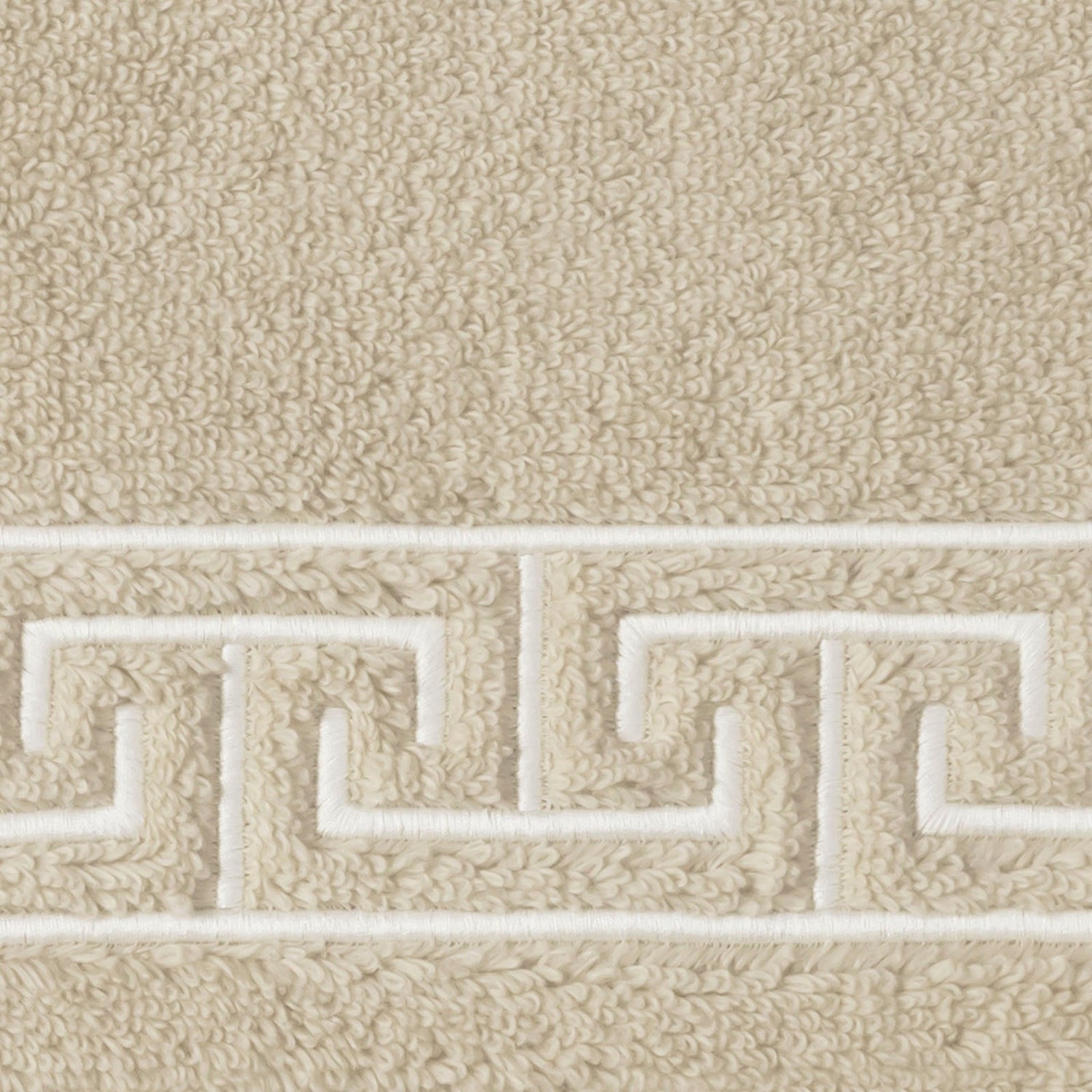 Folded Bath Towels of Matouk Adelphi Bath Towels in Color Dune