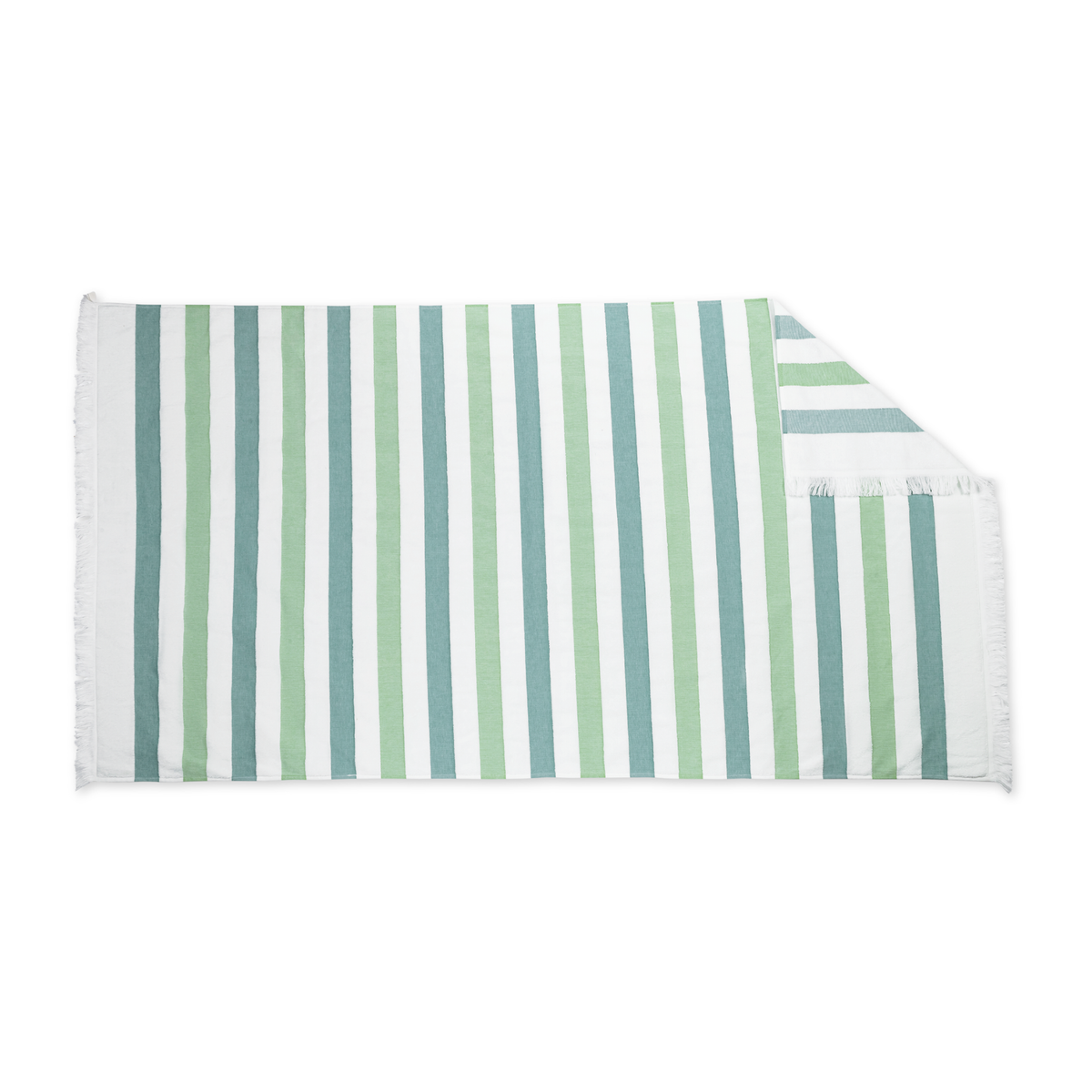 Matouk Amado Pool and Beach Towels in Palm Stripe Color