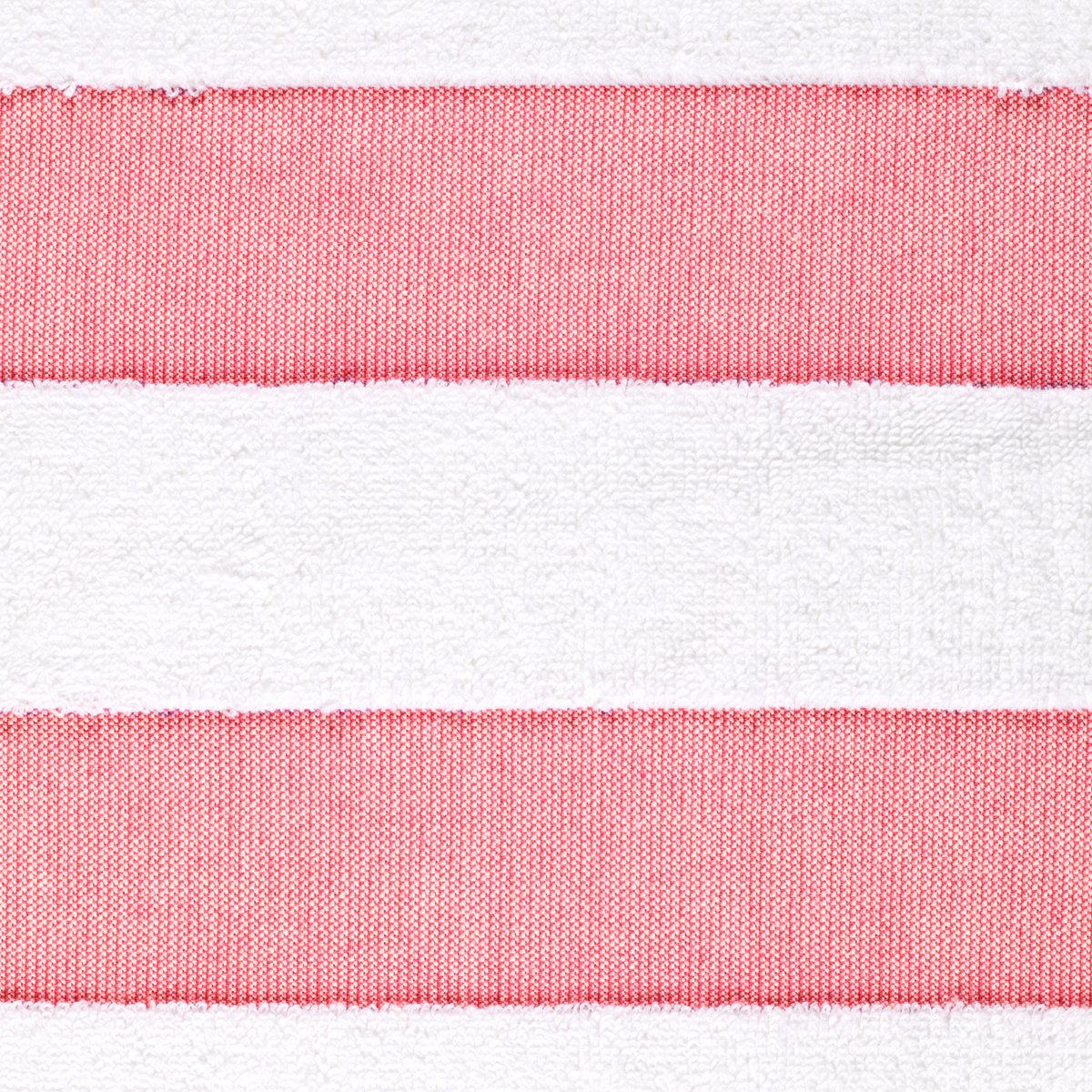 Swatch Sample of Matouk Amado Pool and Beach Towels in Red Stripe Color