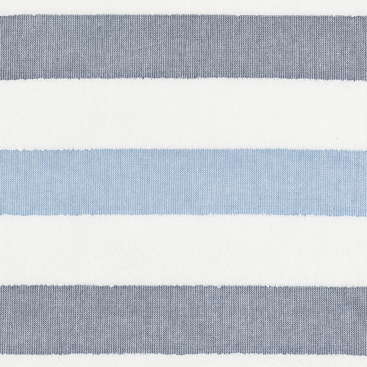 Swatch Sample of Matouk Amado Pool and Beach Towels in Sailor Stripe Color