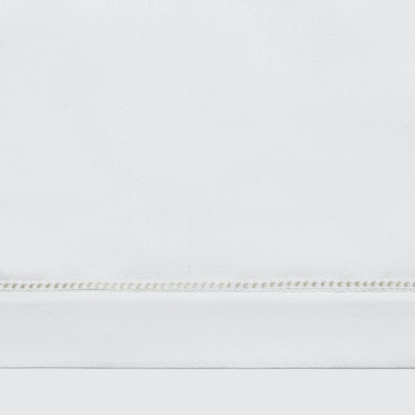 Full View of Matouk Ambrose Bedding Bone/Bone with Bone/Bone Swatch