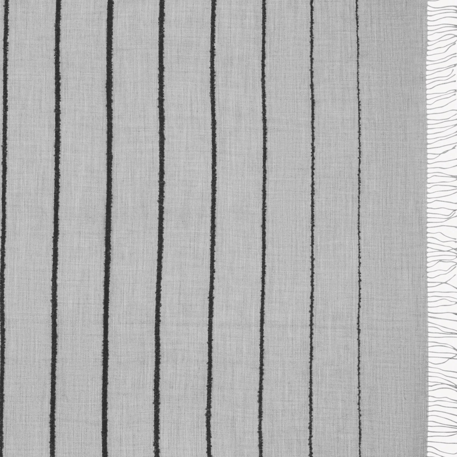 Folded Matouk Amelia Throw in Pearl