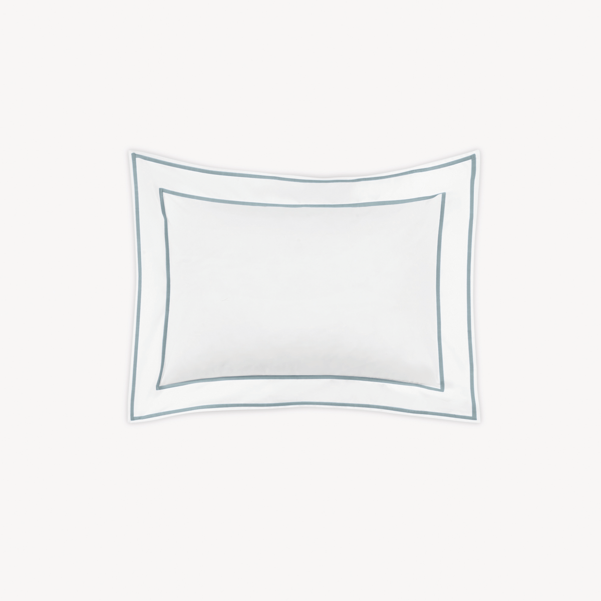 Boudoir Sham Silo of Matouk Ansonia Bedding in Pool color