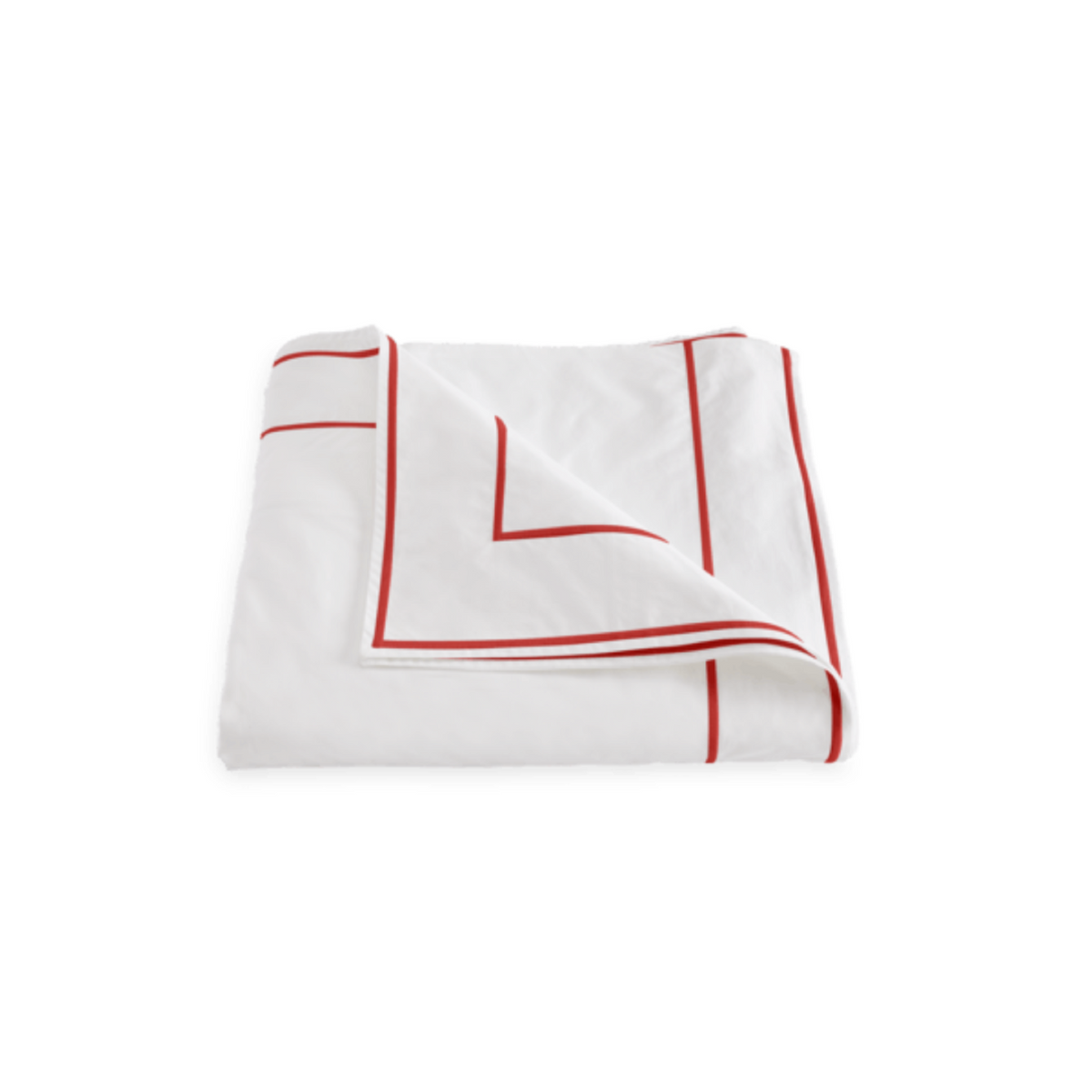 Matouk Ansonia Bedding Collection Duvet Cover Chinese Red Fine Linens