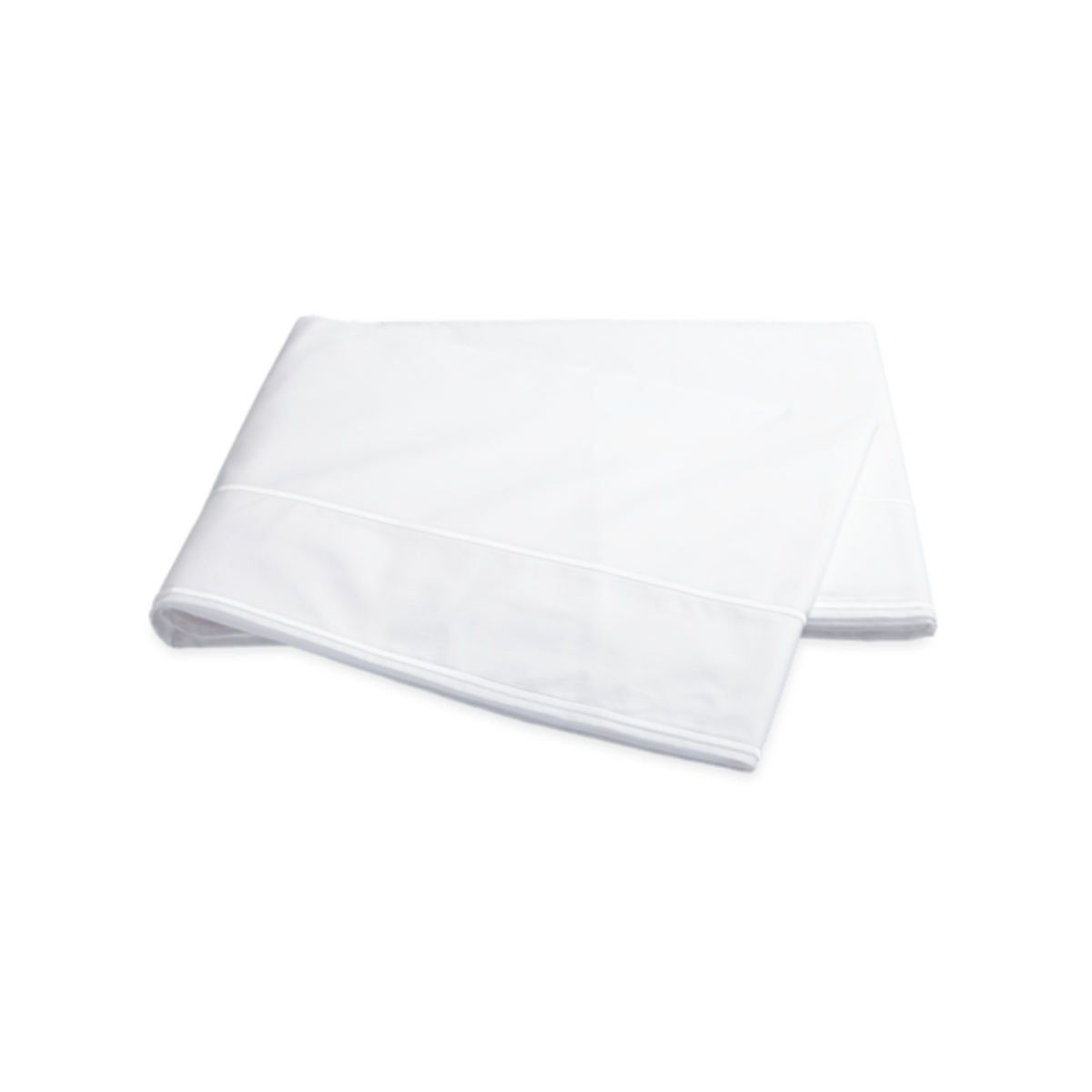 Matouk Ansonia Bedding Collection Flat Sheet White Fine Linens