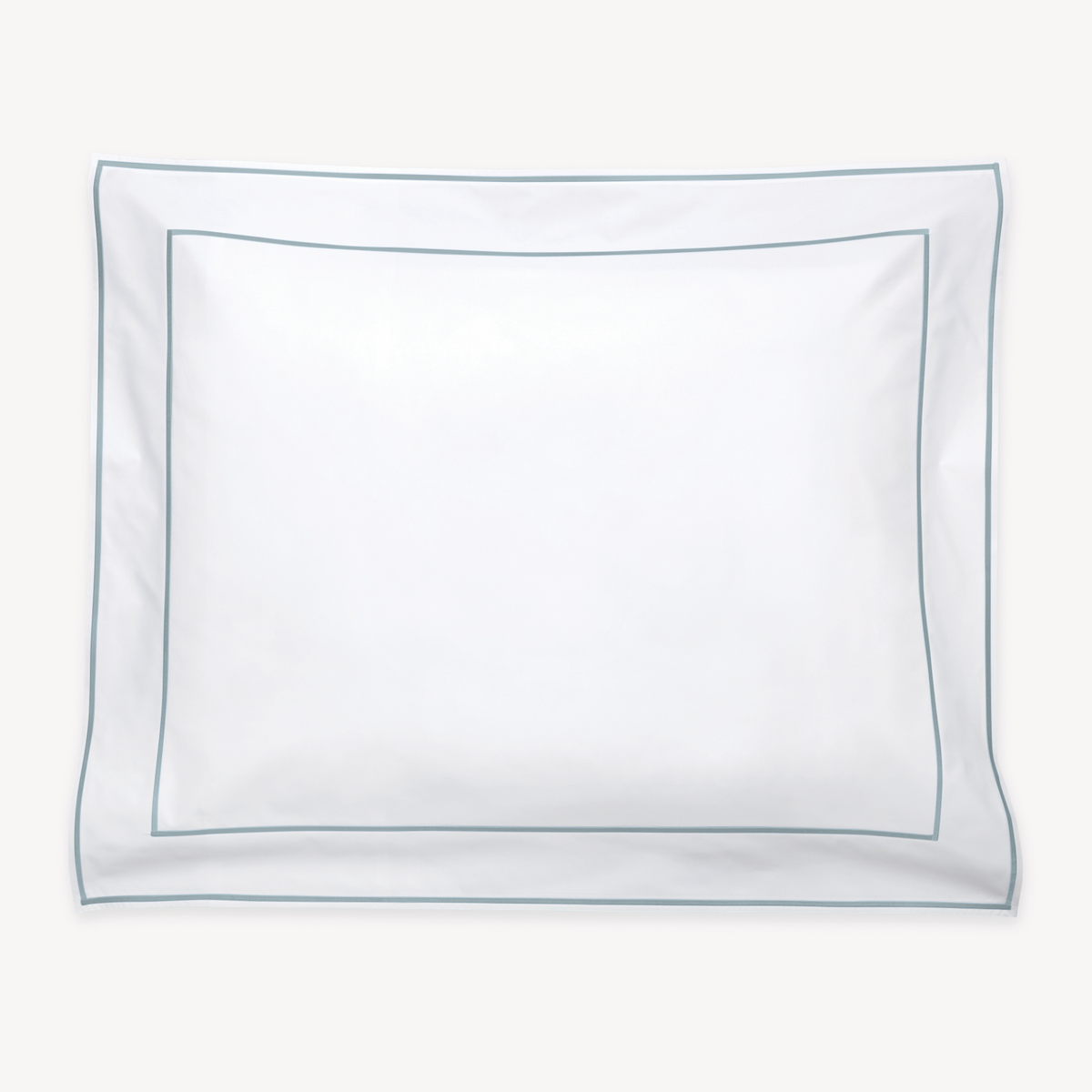 Sham Silo of Matouk Ansonia Bedding in Pool color