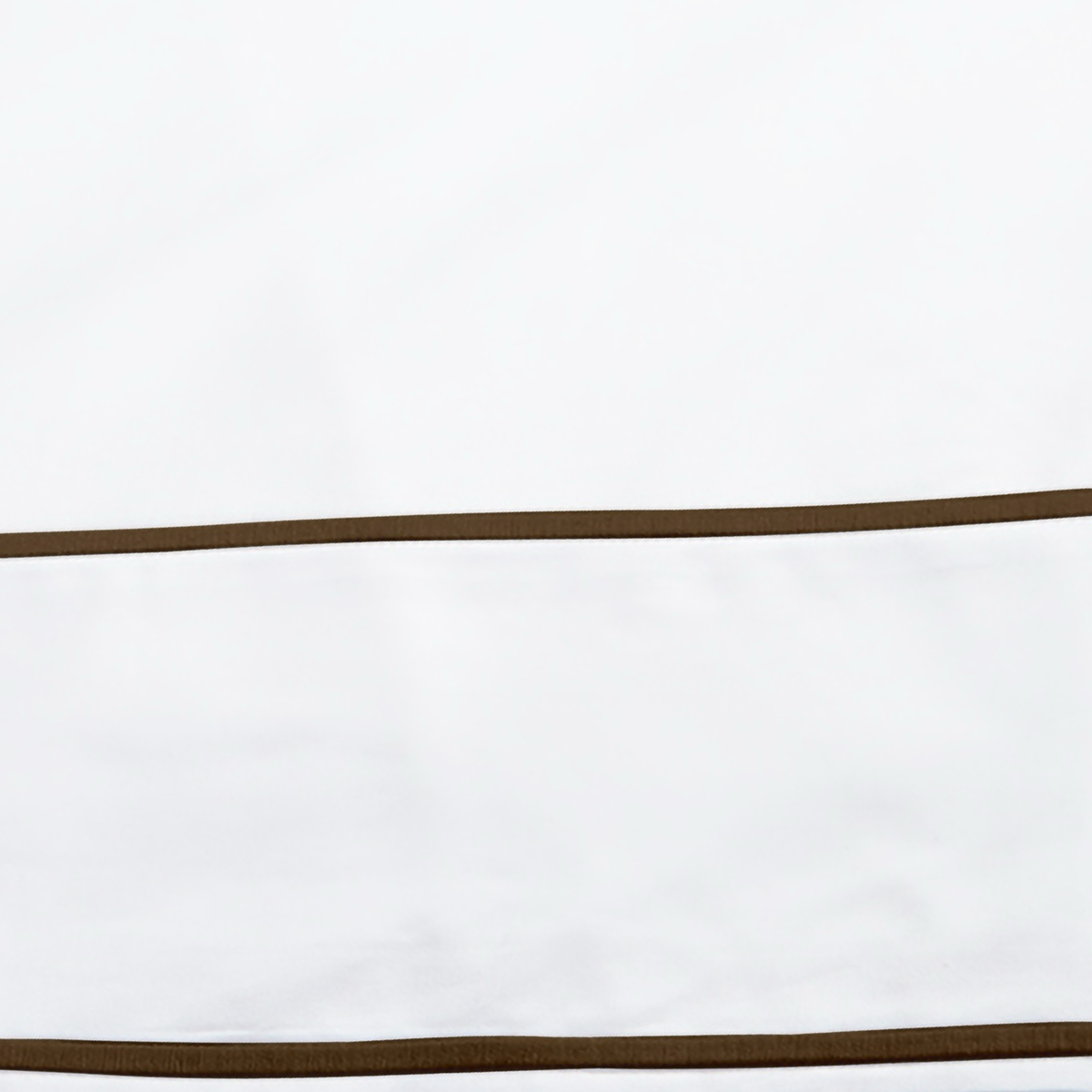 Swatch Sample of Matouk Ansonia Bedding Collection in Mocha color