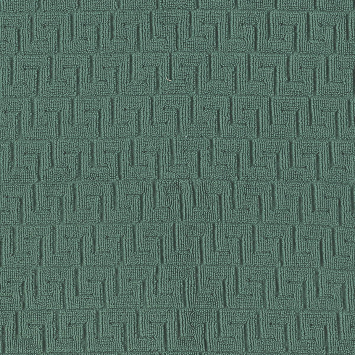 Fabric Closeup of Matouk Schumacher Athena Bath in Jade