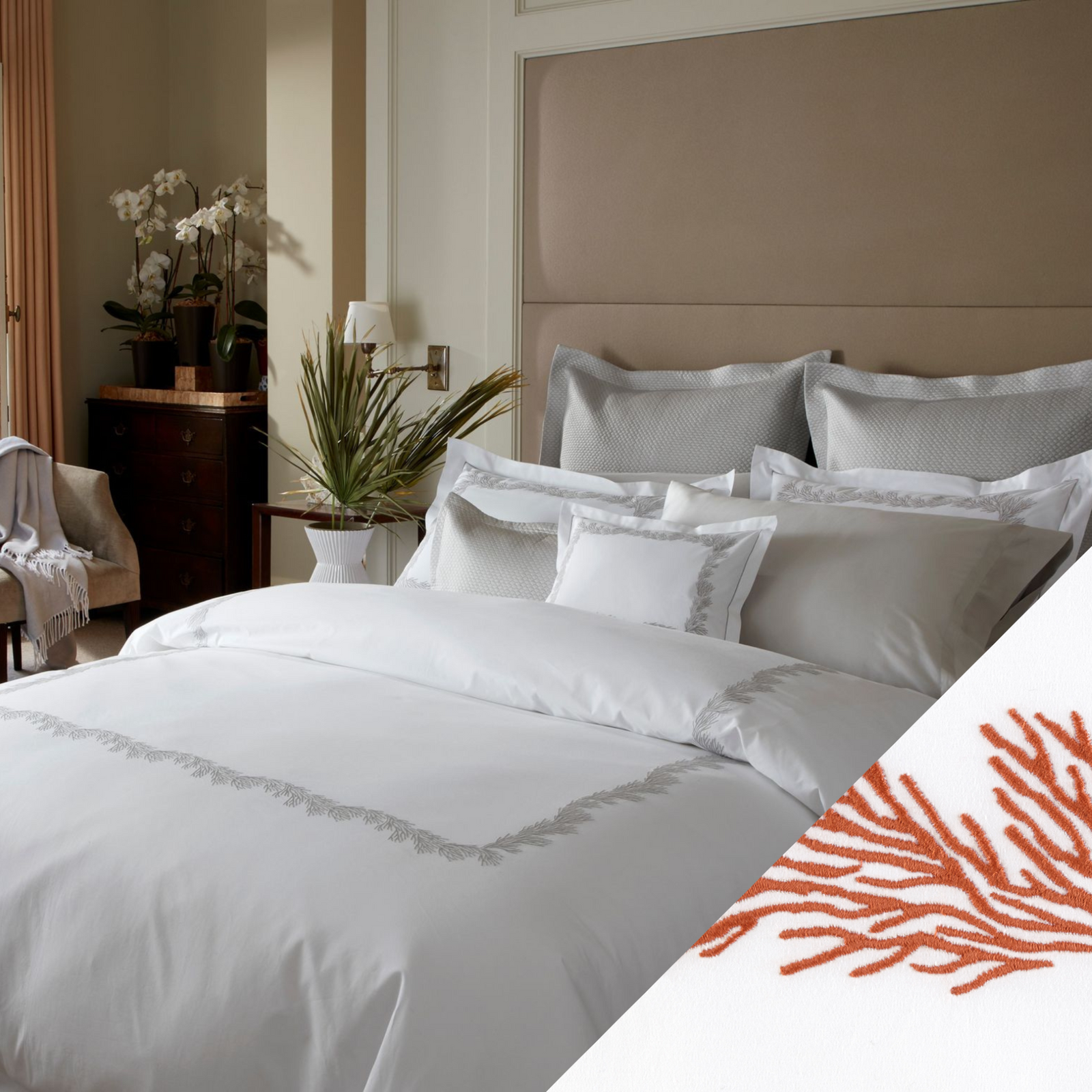 Matouk Atoll Bedding Collection Hacienda