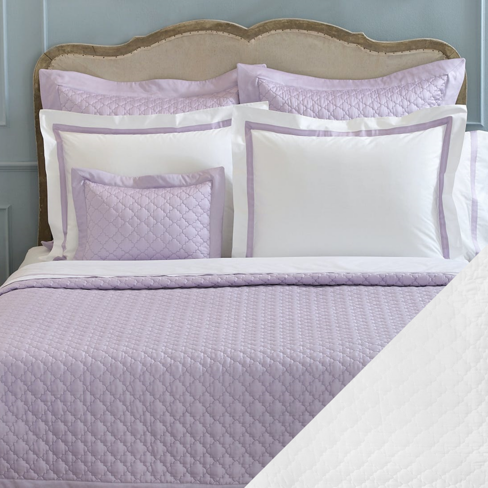 Matouk Ava Bedding Collection White