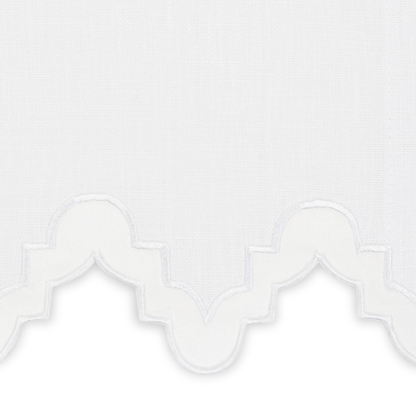 Stack of Matouk Aziza Guest Towels