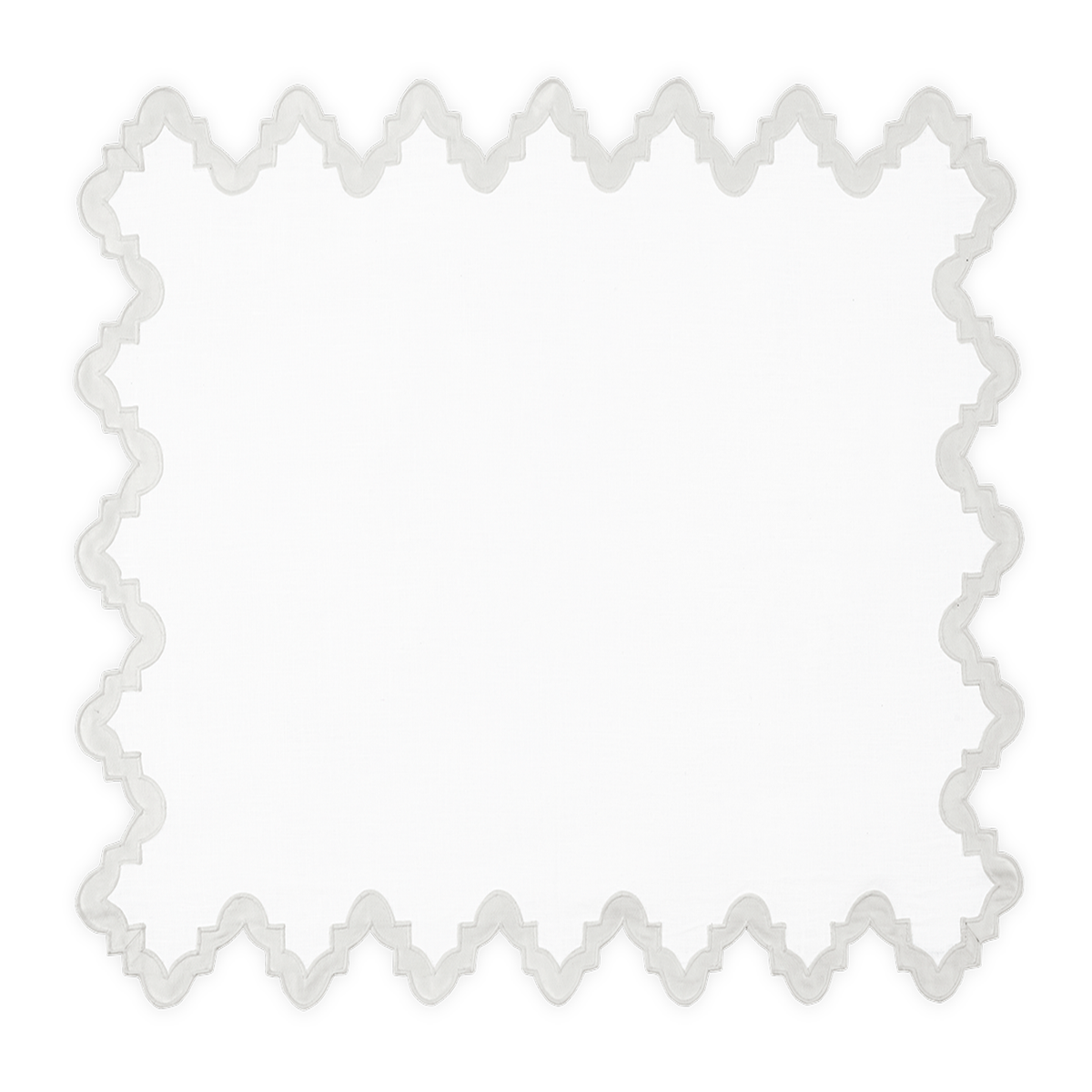 Silo Image of Matouk Aziza Table Placemat in Silver Color