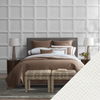 Matouk Basketweave Bedding - Bone featured image