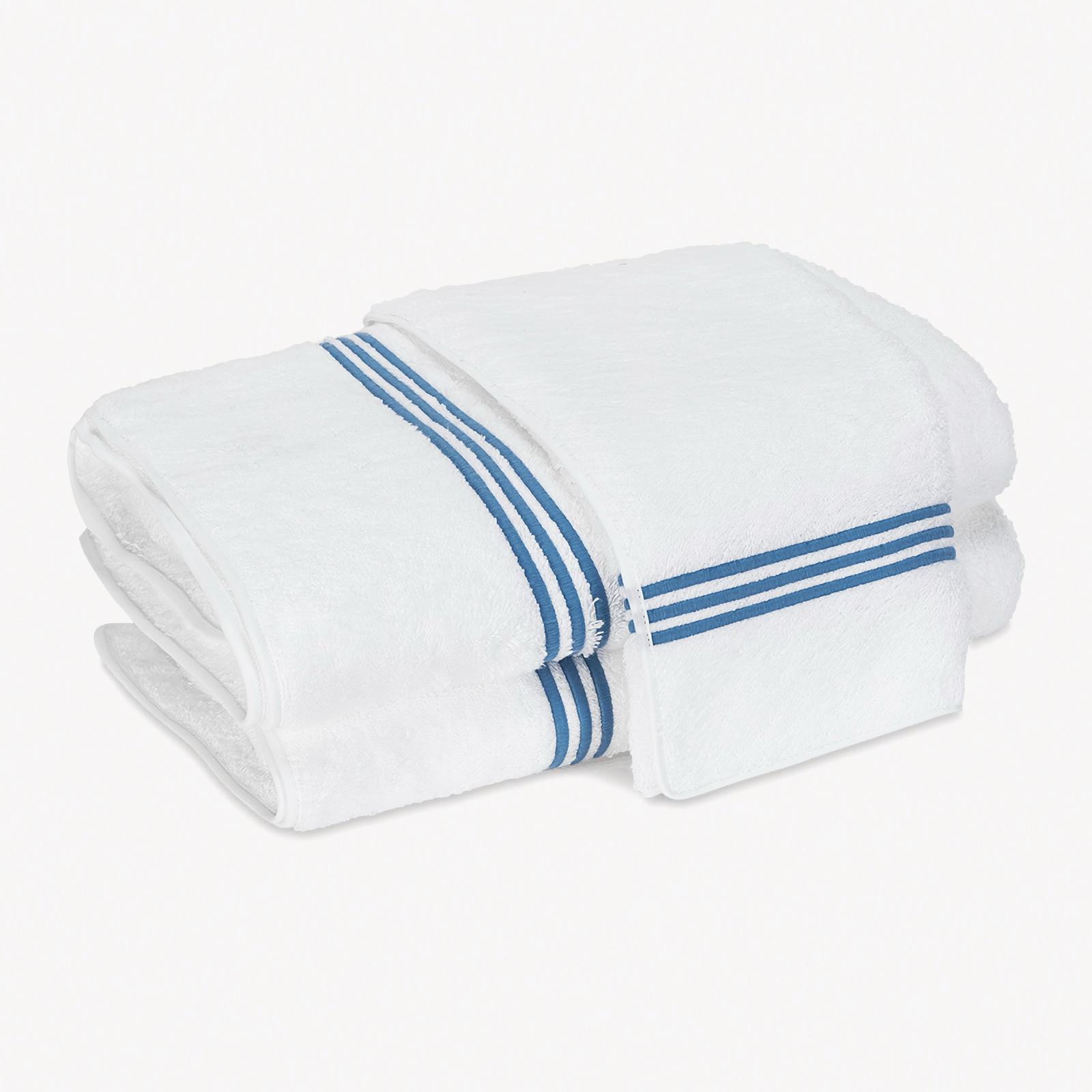 Matouk Bel Tempo Bath Towels in Ocean