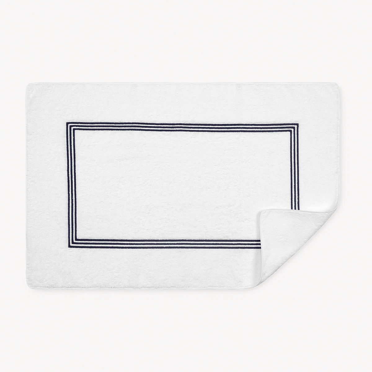 Matouk Bel Tempo Bath Tubmat in Navy