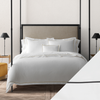 Matouk Bergamo Satin Stitch Bedding - Black featured image