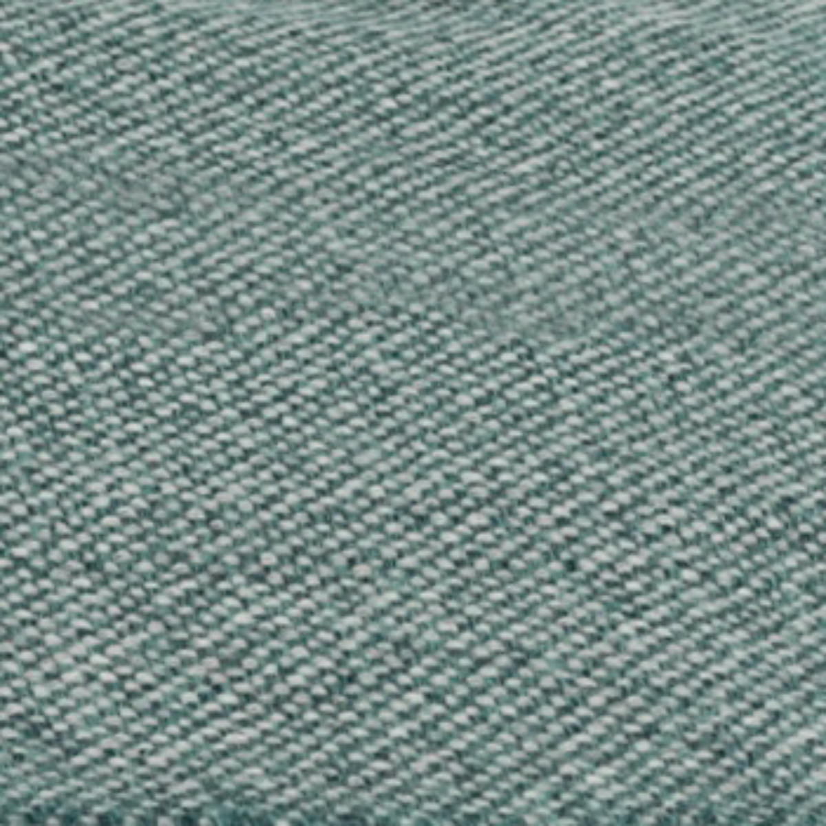 Fabric Closeup of Matouk Bernardo Throw in Jade color